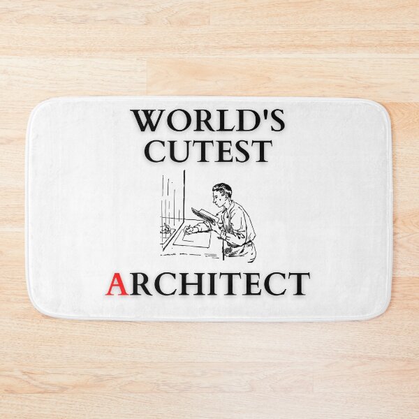 Item preview, World's cutest Architect funny T-shirt men gift women gift designed and sold by InnovantDesigns.