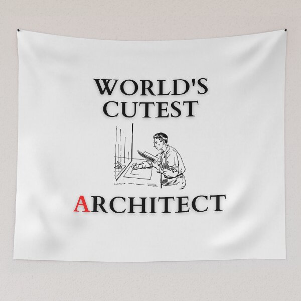 Item preview, World's cutest Architect funny T-shirt men gift women gift designed and sold by InnovantDesigns.