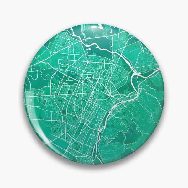 Item preview, Turin City Map of Piedmont, Italy - Watercolor designed and sold by deMAP.