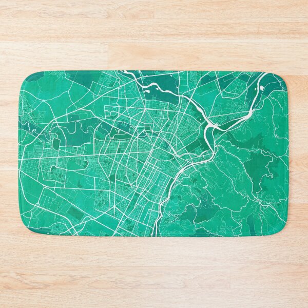 Item preview, Turin City Map of Piedmont, Italy - Watercolor designed and sold by deMAP.