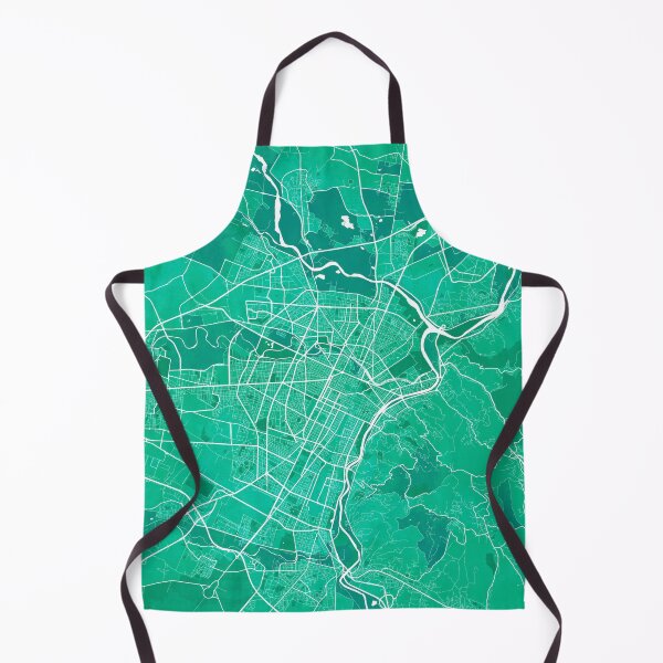 Item preview, Turin City Map of Piedmont, Italy - Watercolor designed and sold by deMAP.