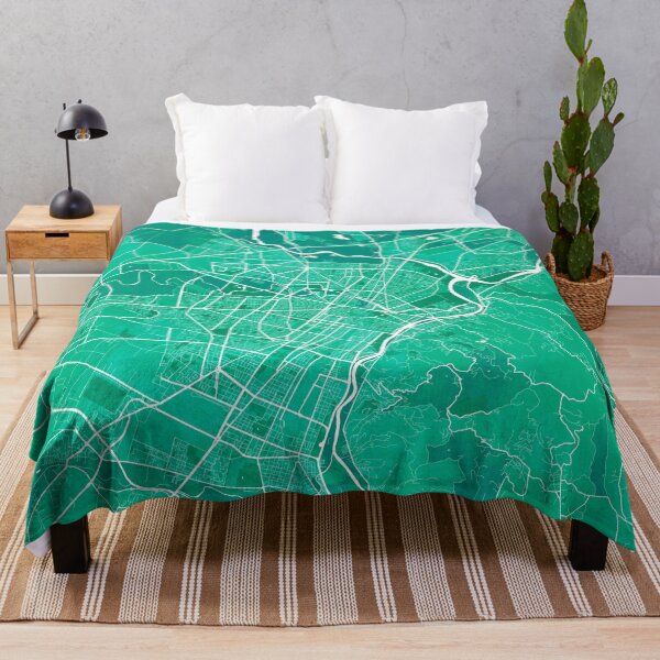 Item preview, Turin City Map of Piedmont, Italy - Watercolor designed and sold by deMAP.