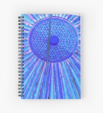 blue zen Spiral Notebook