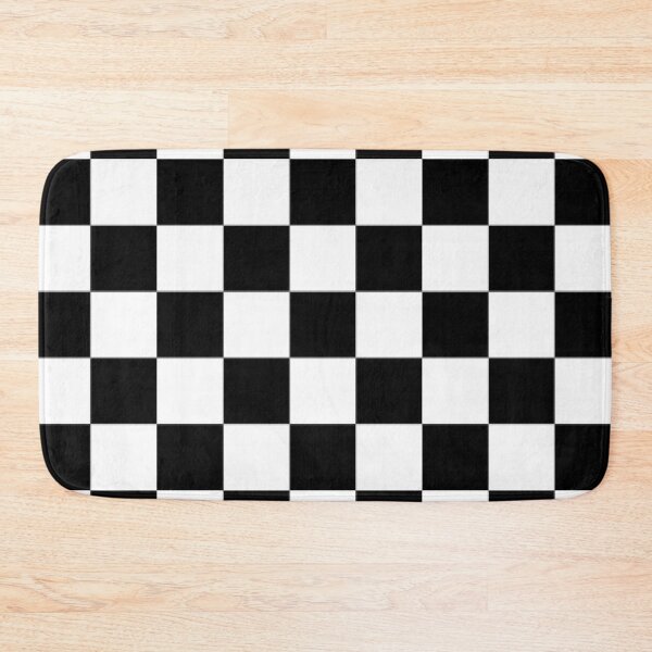 Item preview, Square checkered black & white  designed and sold by WorldGalore21.