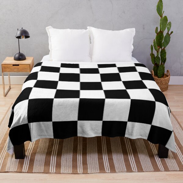 Item preview, Square checkered black & white designed and sold by WorldGalore21.