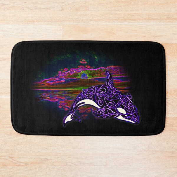 Item preview, WHALES WHALES WHALES ORCA  PURPLE designed and sold by THE AMERICAN TEEVANGELIST.