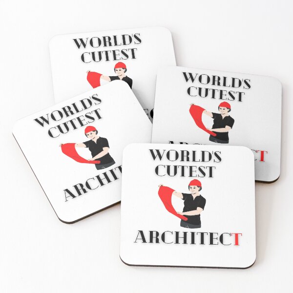 Item preview, World's cutest Architect funny T-shirt men gift women gift designed and sold by InnovantDesigns.