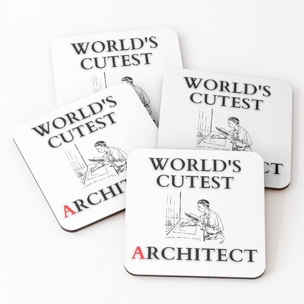 Item preview, World's cutest Architect funny T-shirt men gift women gift designed and sold by InnovantDesigns.