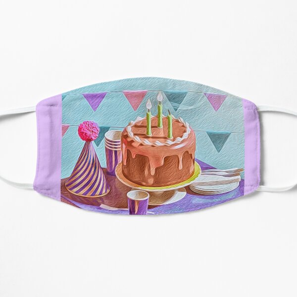 Masques En Tissu Sur Le Theme Gateau Au Chocolat Redbubble