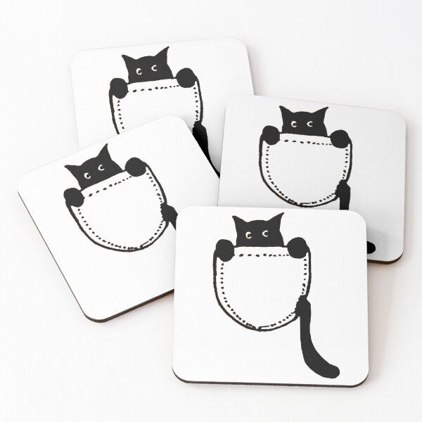 Item preview, Cat in pocket designed and sold by hvasilevshop.