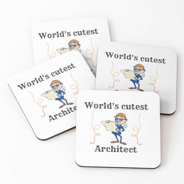 Item preview, World's cutest Architect funny T-shirt men gift women gift designed and sold by InnovantDesigns.