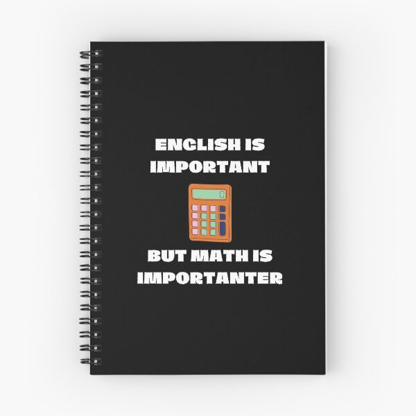 Item preview, English is important but math is importanter designed and sold by BOSHIRT.
