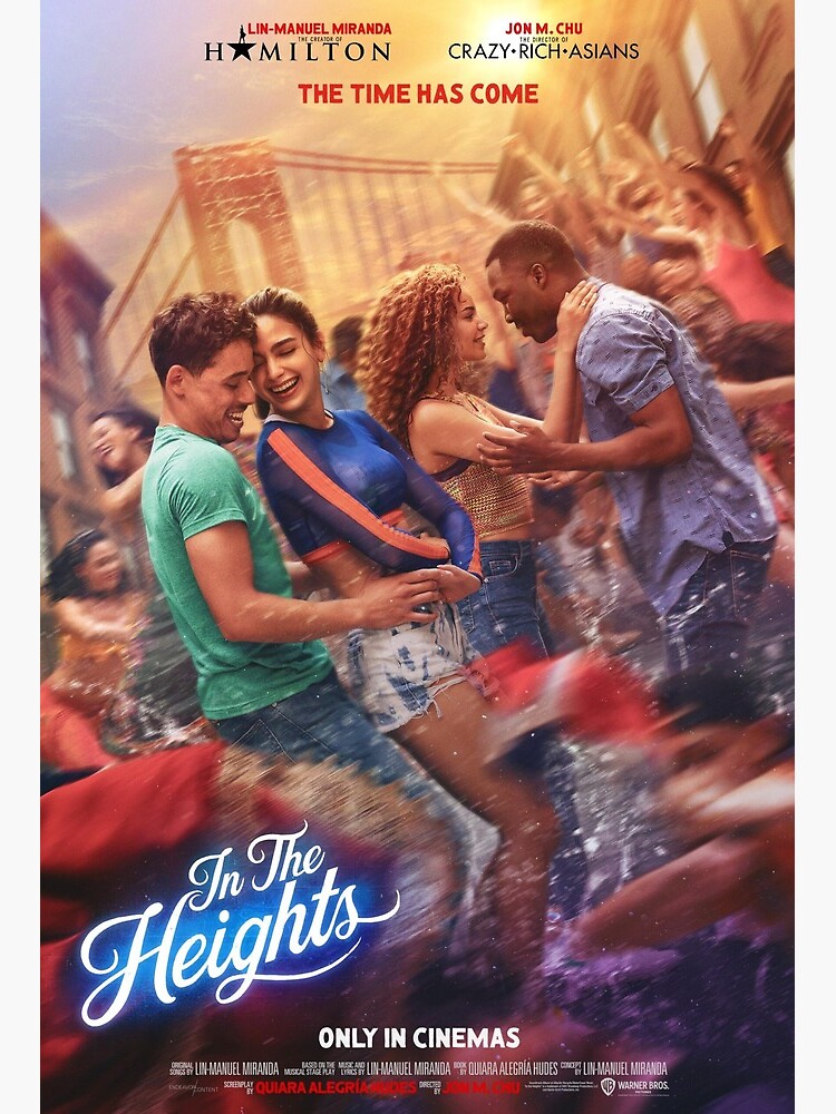 Musical In The Heights Poster for Sale by lawrenceelmore0