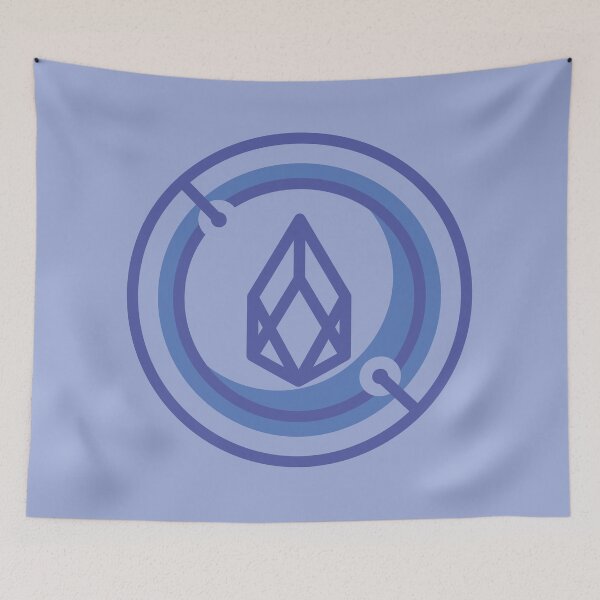 Item preview, Crypto Currency Eos Coin Fill Style Icon designed and sold by MIDDLX.