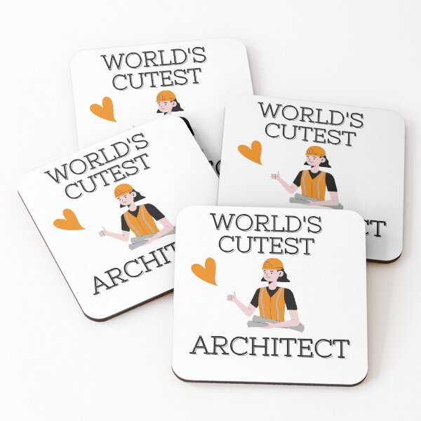 Item preview, World's cutest Architect funny T-shirt men gift women gift designed and sold by InnovantDesigns.