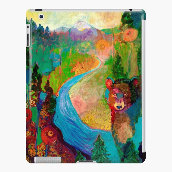 Bear and Mountain iPad Snap Case