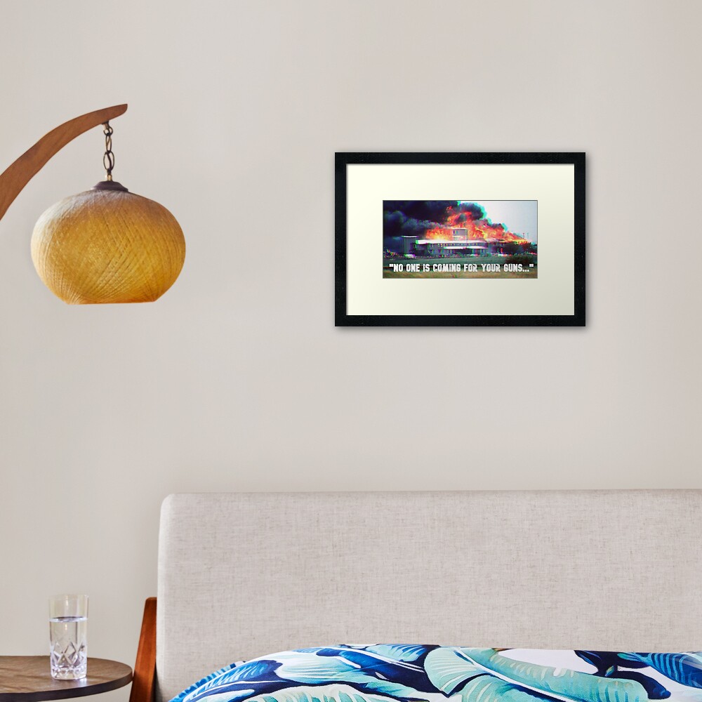 Item preview, Framed Art Print designed and sold by TaxThisFedBoy.