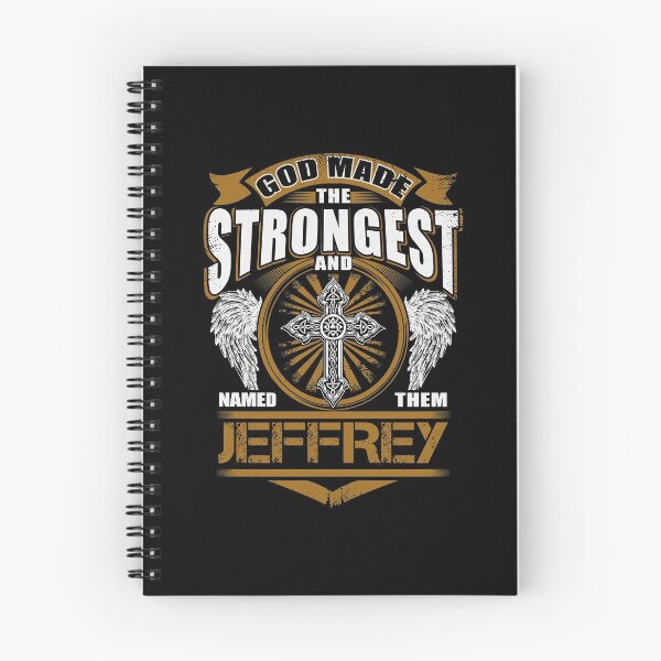 Item preview, Jeffrey Name T Shirt - God Found Strongest And Named Them Jeffrey Gift Item Tee designed and sold by emorestste.