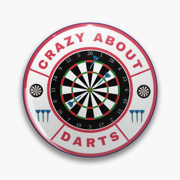 Item preview, Crazy about Darts designed and sold by fev-rocks.