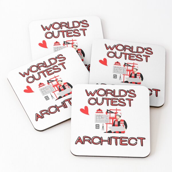 Item preview, World's cutest Architect funny T-shirt men gift women gift designed and sold by InnovantDesigns.