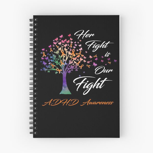 Item preview, Her Fight Is Our Fight ADHD Awareness designed and sold by Gillosina.