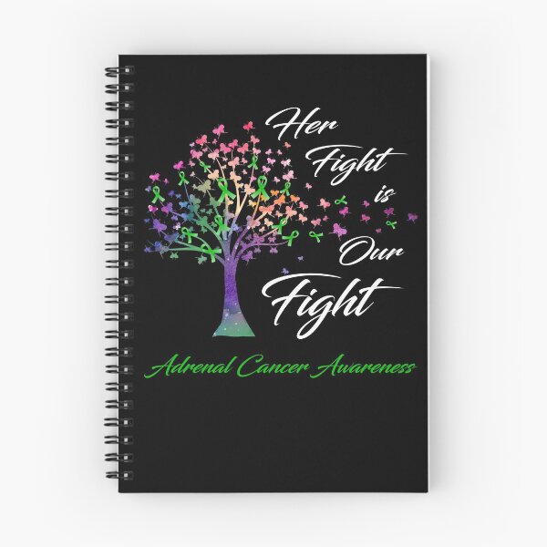 Item preview, Her Fight Is Our Fight Adrenal Cancer Awareness designed and sold by Gillosina.