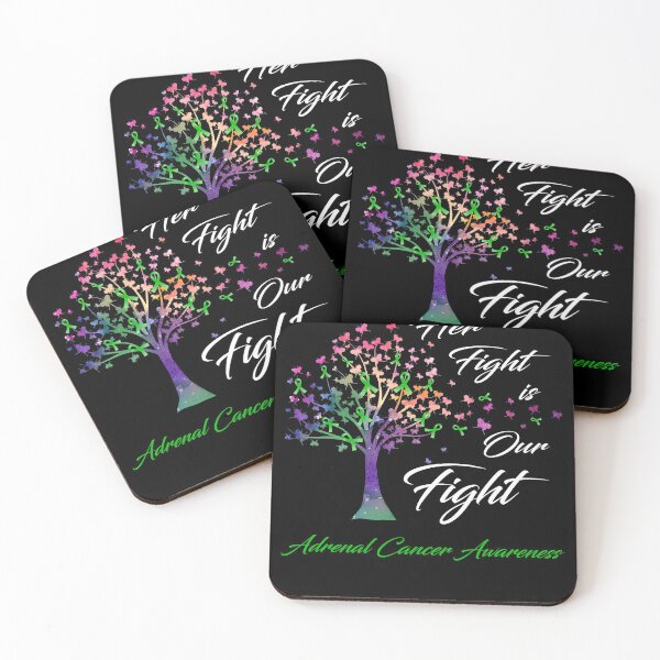Item preview, Her Fight Is Our Fight Adrenal Cancer Awareness designed and sold by Gillosina.