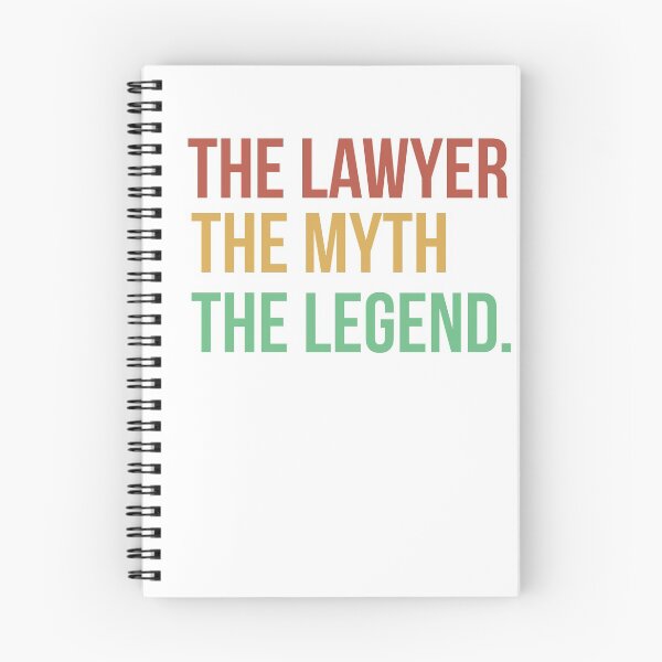 Item preview, The lawyer the myth the legend designed and sold by Mizems.