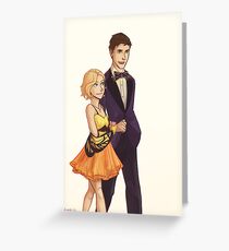 Lunar Party Greeting Card
