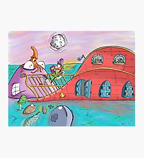 A Seaside Bedtime Story Photographic Print