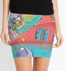 A Seaside Bedtime Story Mini Skirt