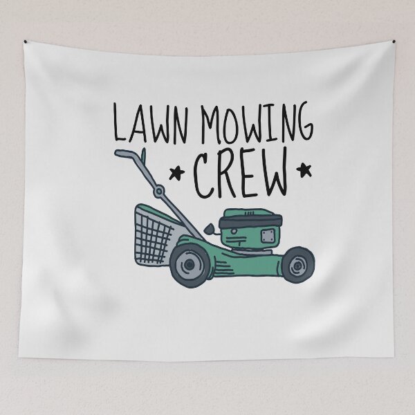 Item preview, Lawn Mowing Crew Summer Job Funny Mower Yard Work Landscape designed and sold by gkao.