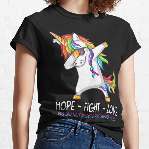Item preview, Hope Fight Love Pregnancy Infant Loss Awareness designed and sold by Brad-FI.