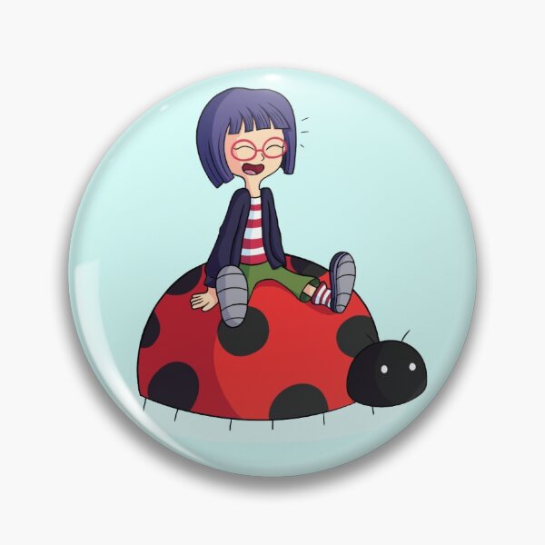 Item preview, Yuri on a Ladybug designed and sold by Mila Hancock.