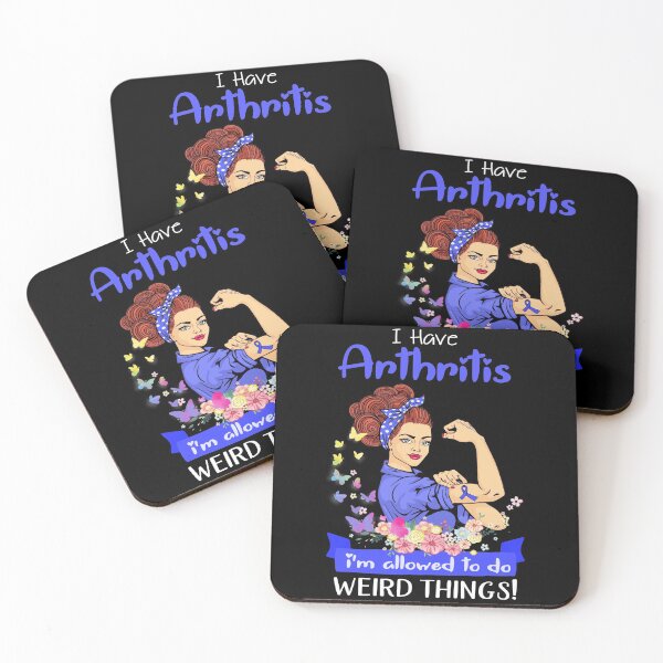 Item preview, I Have Arthritis I'm Allowed To Do Weird Things designed and sold by largellie.