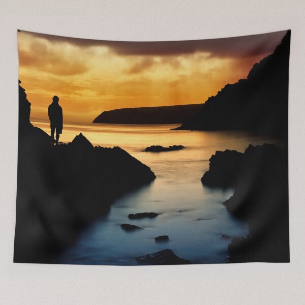 Artikelvorschau, Stranddruck, Panorama, Breitbilddrucke, Leinwand, Wandposter, Metall, Wandteppiche, Duschvorhänge, Stranddruck, Naturszene, Natursonnenuntergang, Skyline entworfen und verkauft von eyesight4vision.