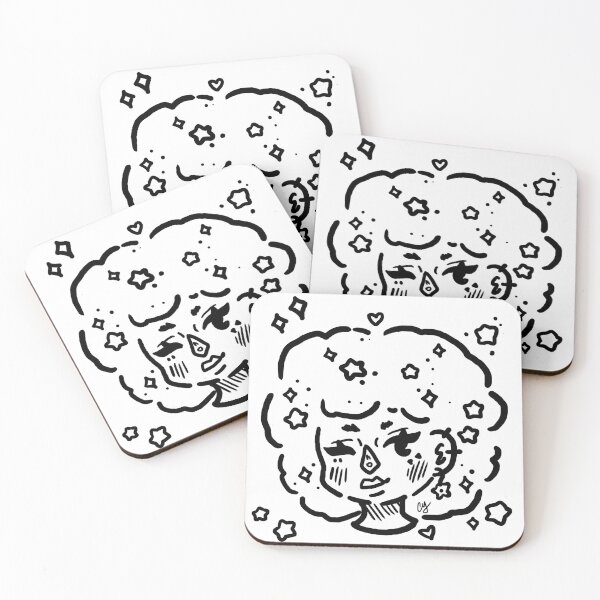 Item preview, Afro Girl with Stars designed and sold by Atelier CM.