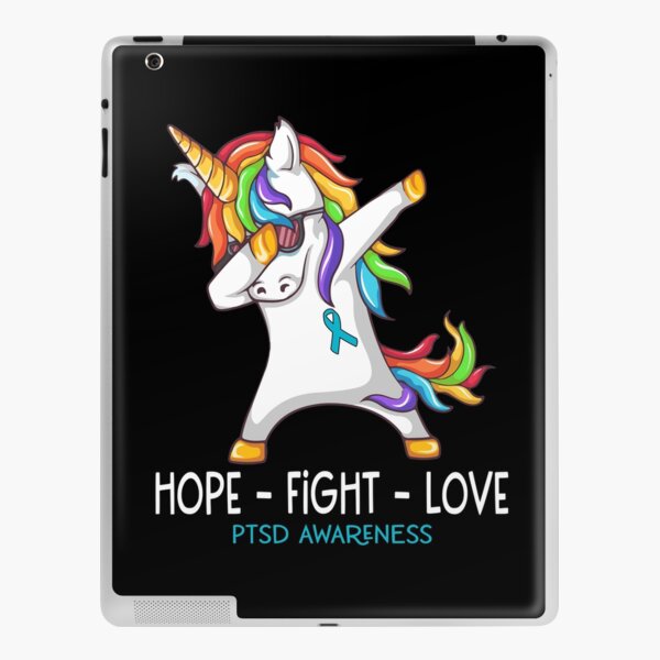 Hope Fight Love PTSD Awareness iPad Skin