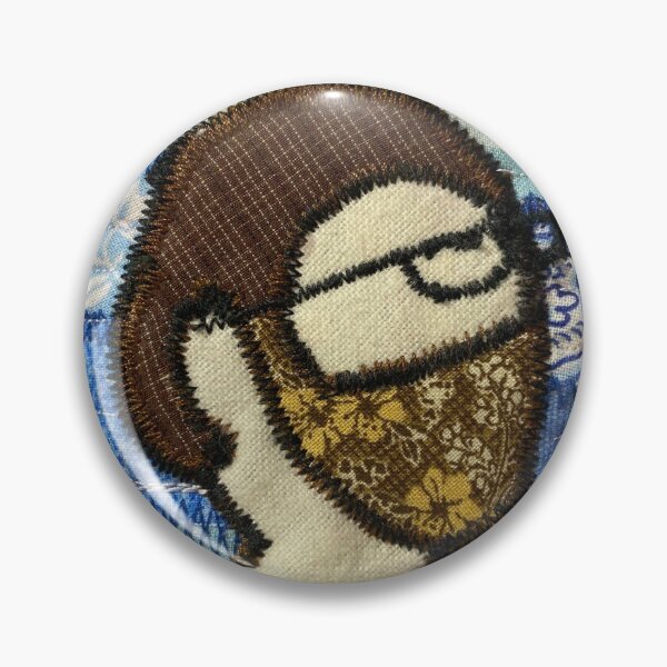 Item preview, Self Portrait (Micro Quilt Series 6”x4” quilted fabric & clothing) designed and sold by SAMGordonART.