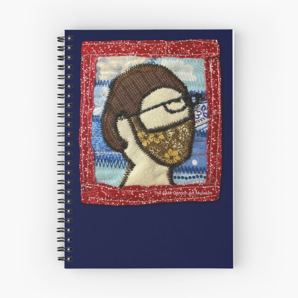 Item preview, Self Portrait (Micro Quilt Series 6”x4” quilted fabric & clothing) designed and sold by SAMGordonART.