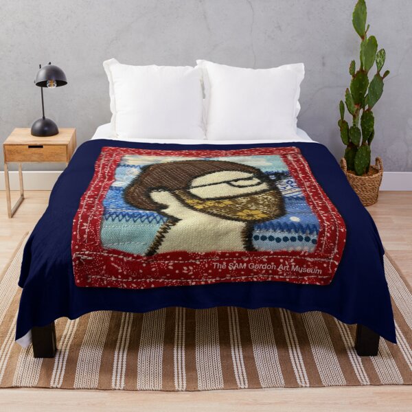 Item preview, Self Portrait (Micro Quilt Series 6”x4” quilted fabric & clothing) designed and sold by SAMGordonART.