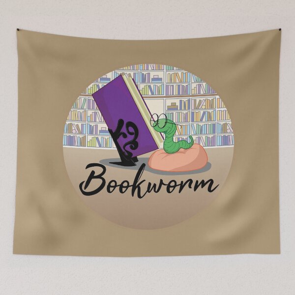 Item preview, Book worm, Addicted to reading designed and sold by sunsunyy.