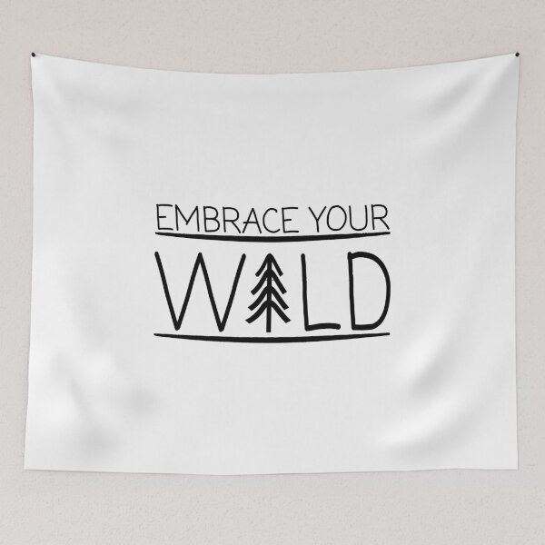 Item preview, Embrace Your Wild Black designed and sold by Bo-Bros-Tees.