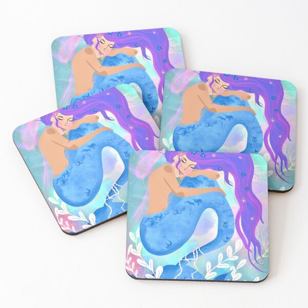 Item preview, Mermaid illustration  designed and sold by Carlycreate.