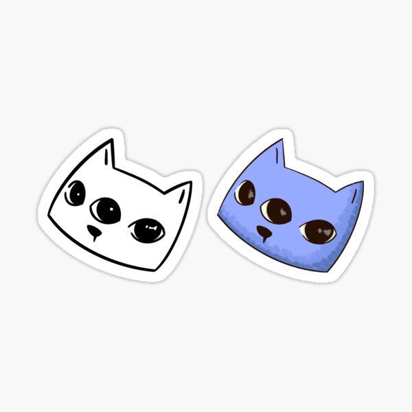 space cats Sticker