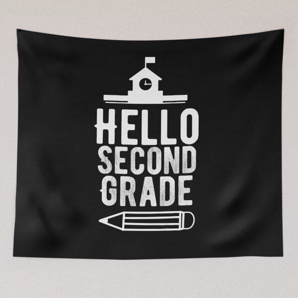 Item preview, Hello second grade designed and sold by mwebba2005.