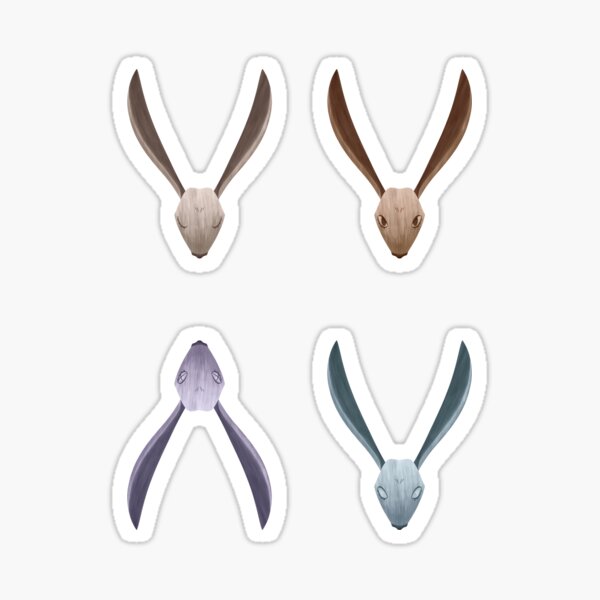 jackrabbit- cycle Sticker