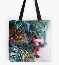 Christmas wreath Tote Bag