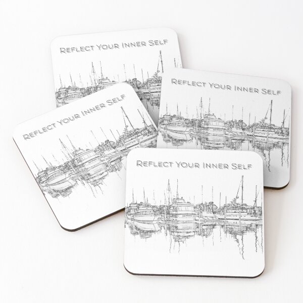 Item preview, Reflect Your Inner Self - White Boat Design designed and sold by Hunter-Designs.