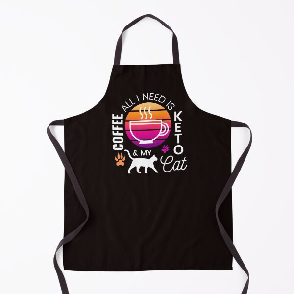 Item preview, All I Need Is Coffee Keto and My Cat designed and sold by NoirOwned.